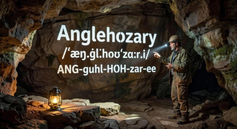 how to pronounce anglehozary cave