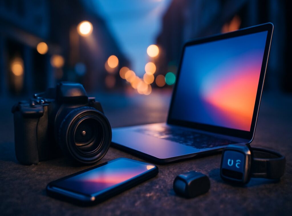 gadgets digital nomad outdoors